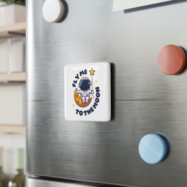 Porcelain Magnet, Square - Image 3