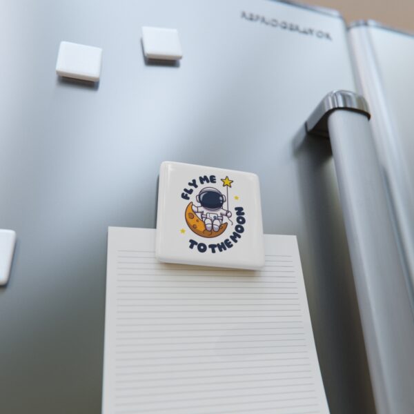 Porcelain Magnet, Square - Image 4