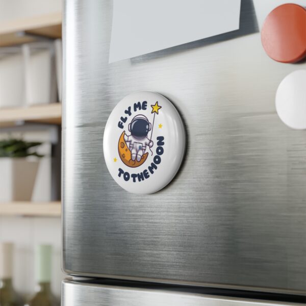 Button Magnet, Round (1 & 10 pcs) - Image 3